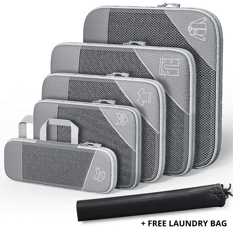 WanderLab™ Compression Packing Cubes | 5-Piece Set