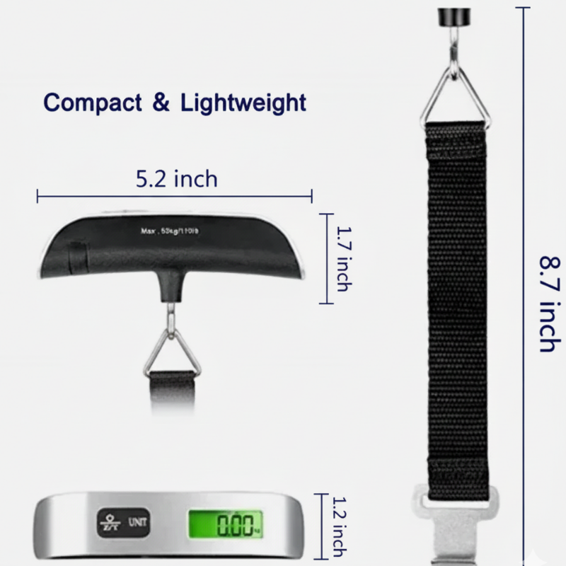 WanderLab™ Digital Travel Scale