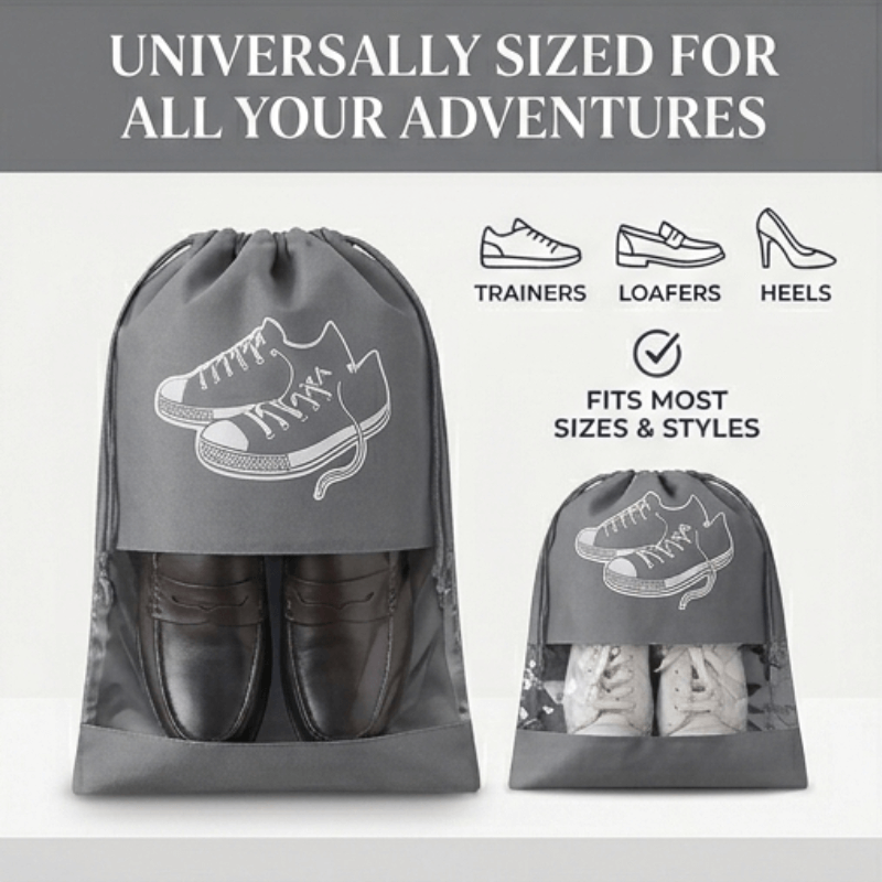 WanderLab™ Travel Shoe Bag - Set of 3
