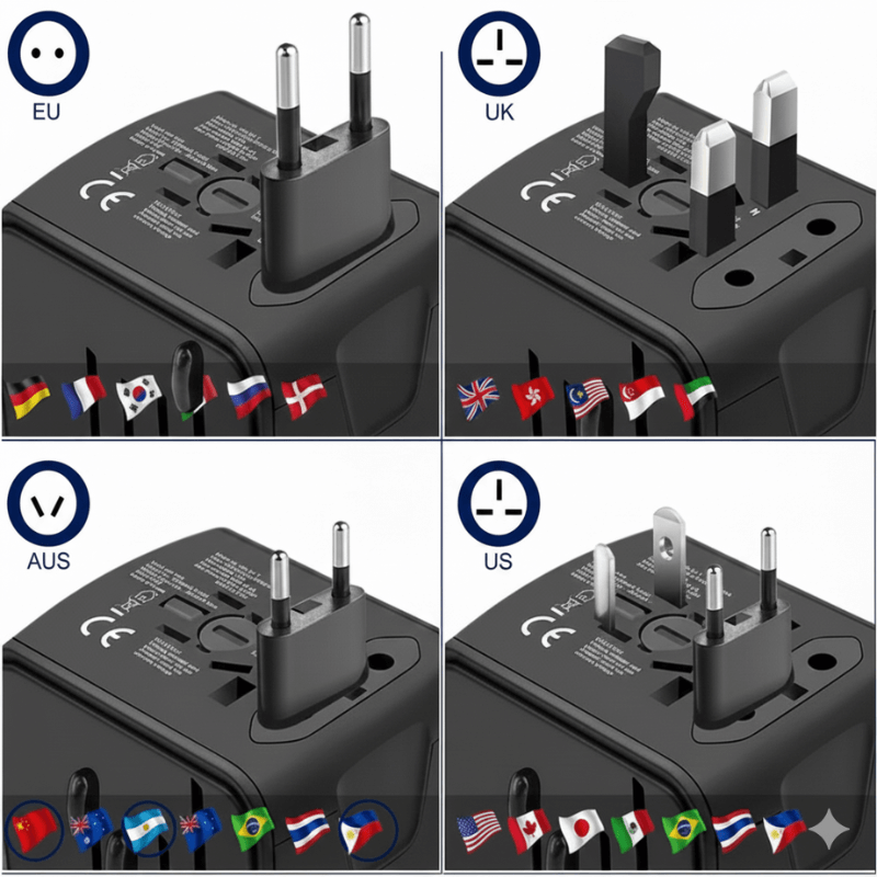 WanderLab™ Universal Travel Adapter