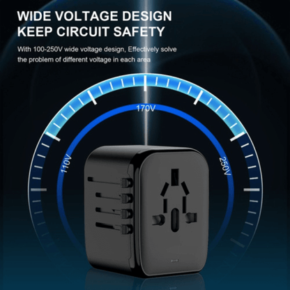 WanderLab™ Universal Travel Adapter
