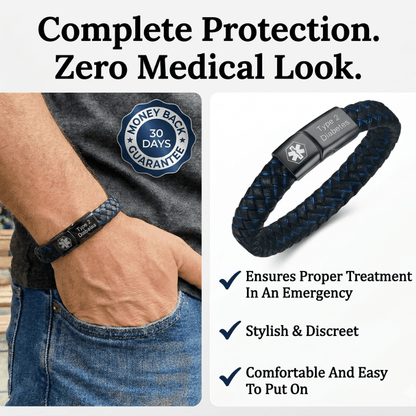 WanderLab™ Diabetic Alert Bracelet