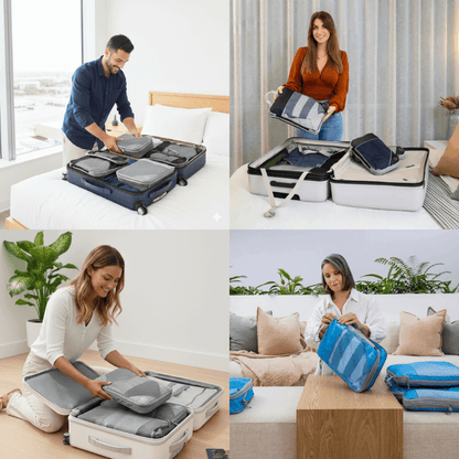 WanderLab™ Compression Packing Cubes | 5-Piece Set