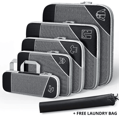 WanderLab™ Compression Packing Cubes | 5-Piece Set