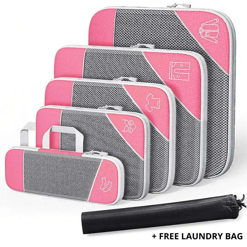 WanderLab™ Compression Packing Cubes | 5-Piece Set