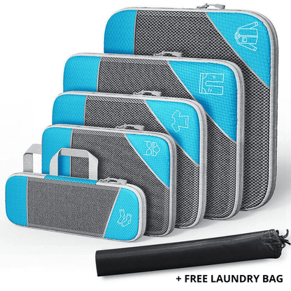 WanderLab™ Compression Packing Cubes | 5-Piece Set