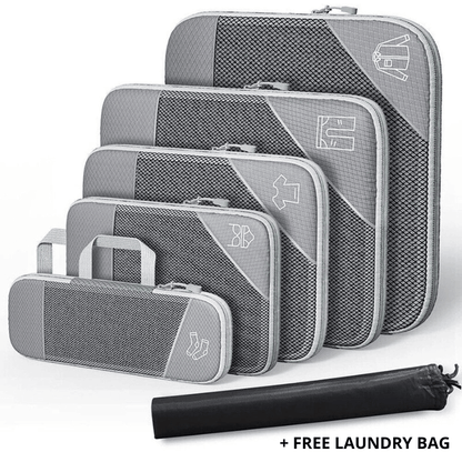WanderLab™ Compression Packing Cubes | 5-Piece Set