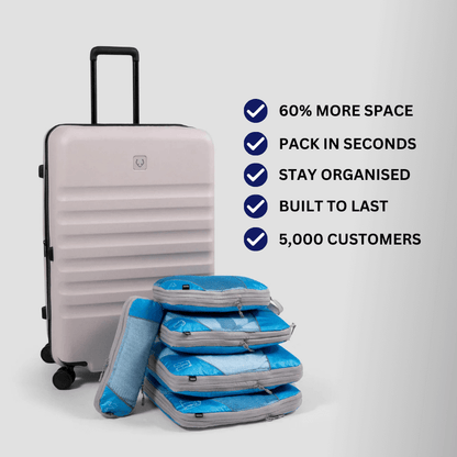 WanderLab™ Compression Packing Cubes | 5-Piece Set